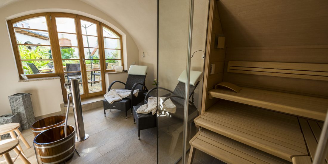 unsere Sauna