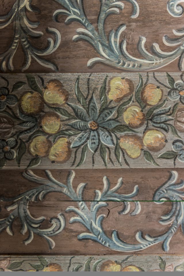 Historisch bemalte Decke 