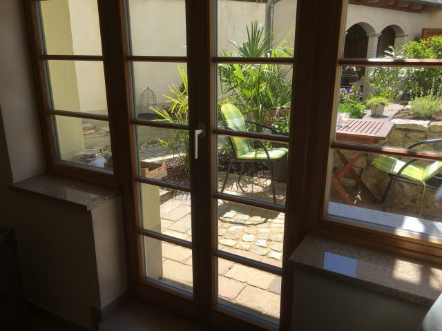 View to terrace